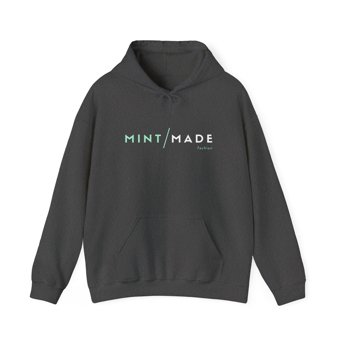 Mint Made Hoodie — Minimal Logo Pullover Sweatshirt