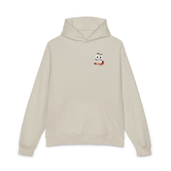 Relaxed Hoodie — Cute Cartoon Sushi Roll Pocket Logo Hoodie