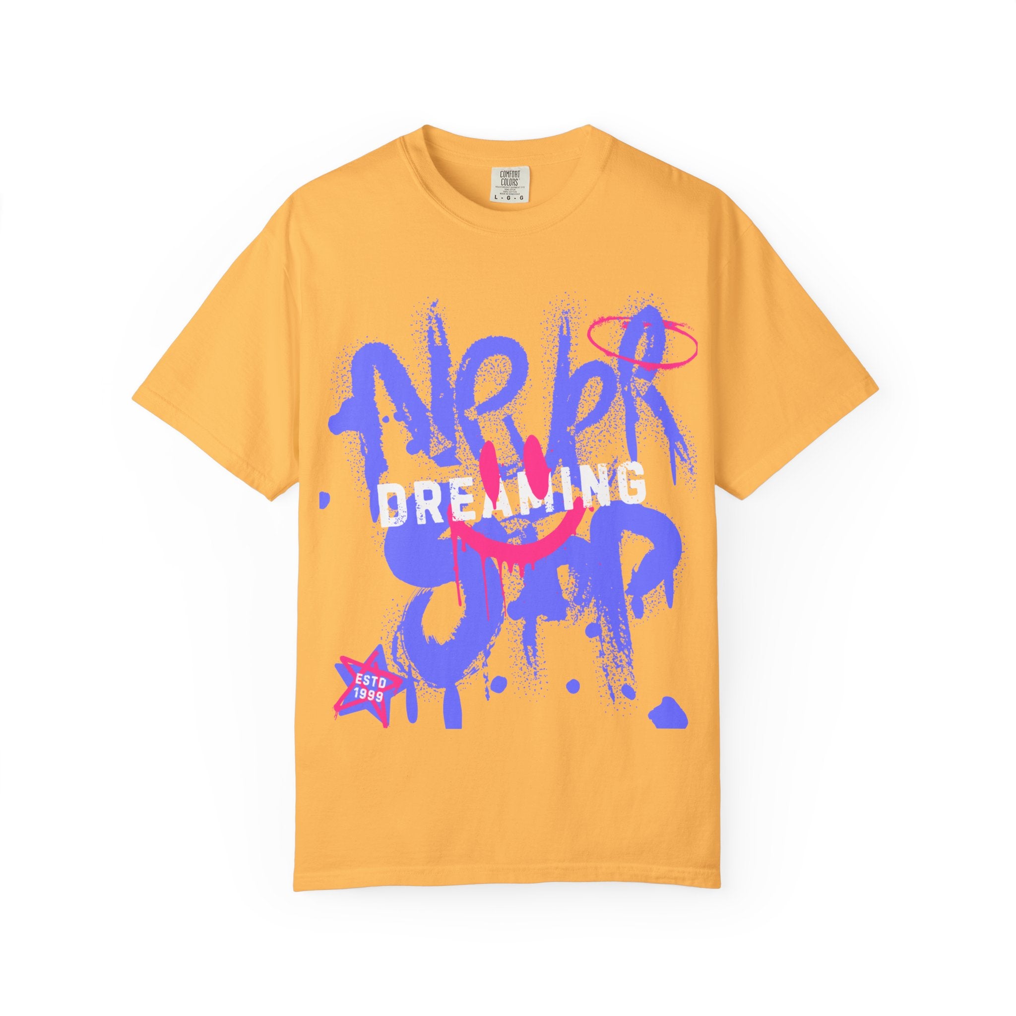 Graffiti Smile T-Shirt — Urban Streetwear Graphic Tee