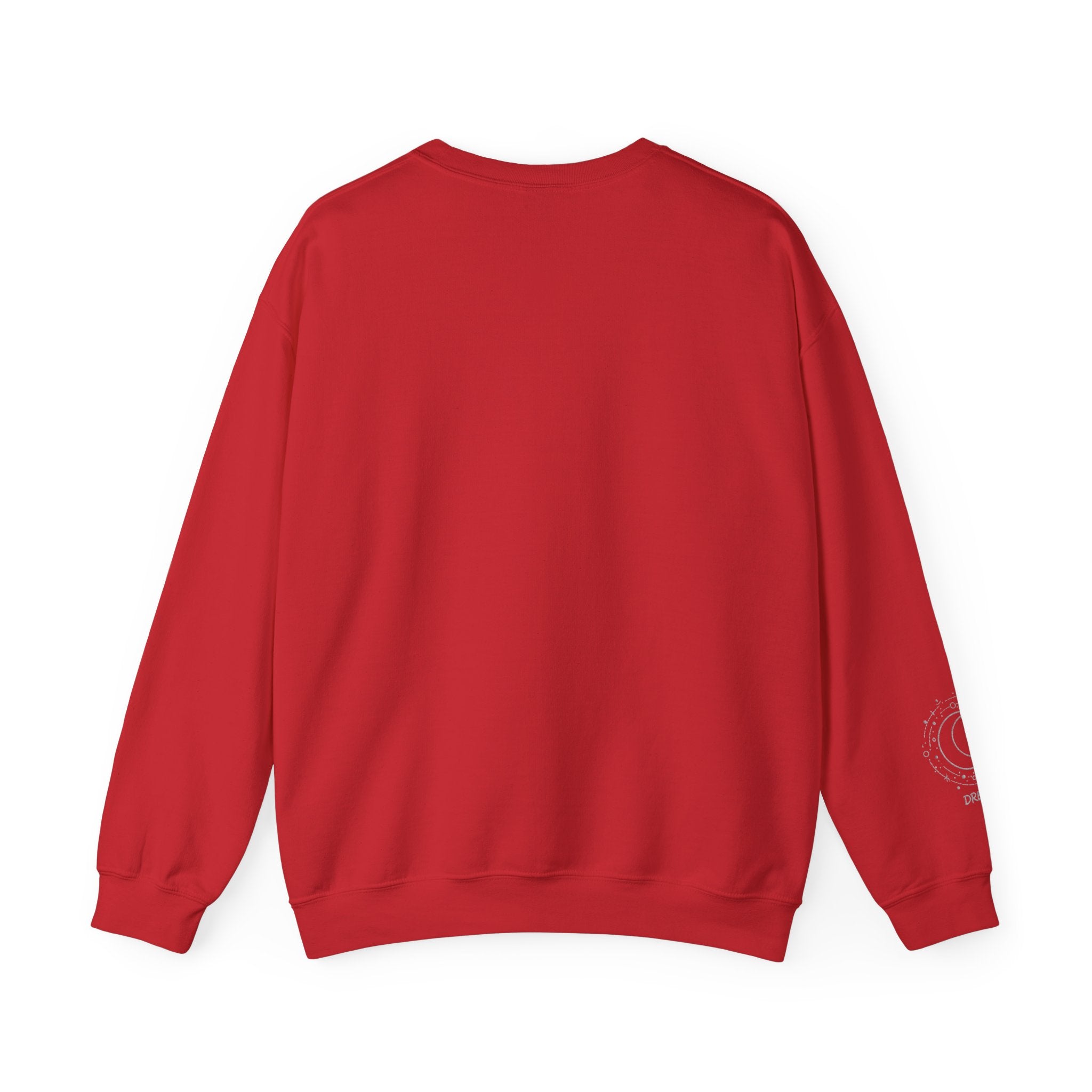 Crewneck Sweatshirt — Minimal Astro Sleeve Graphic