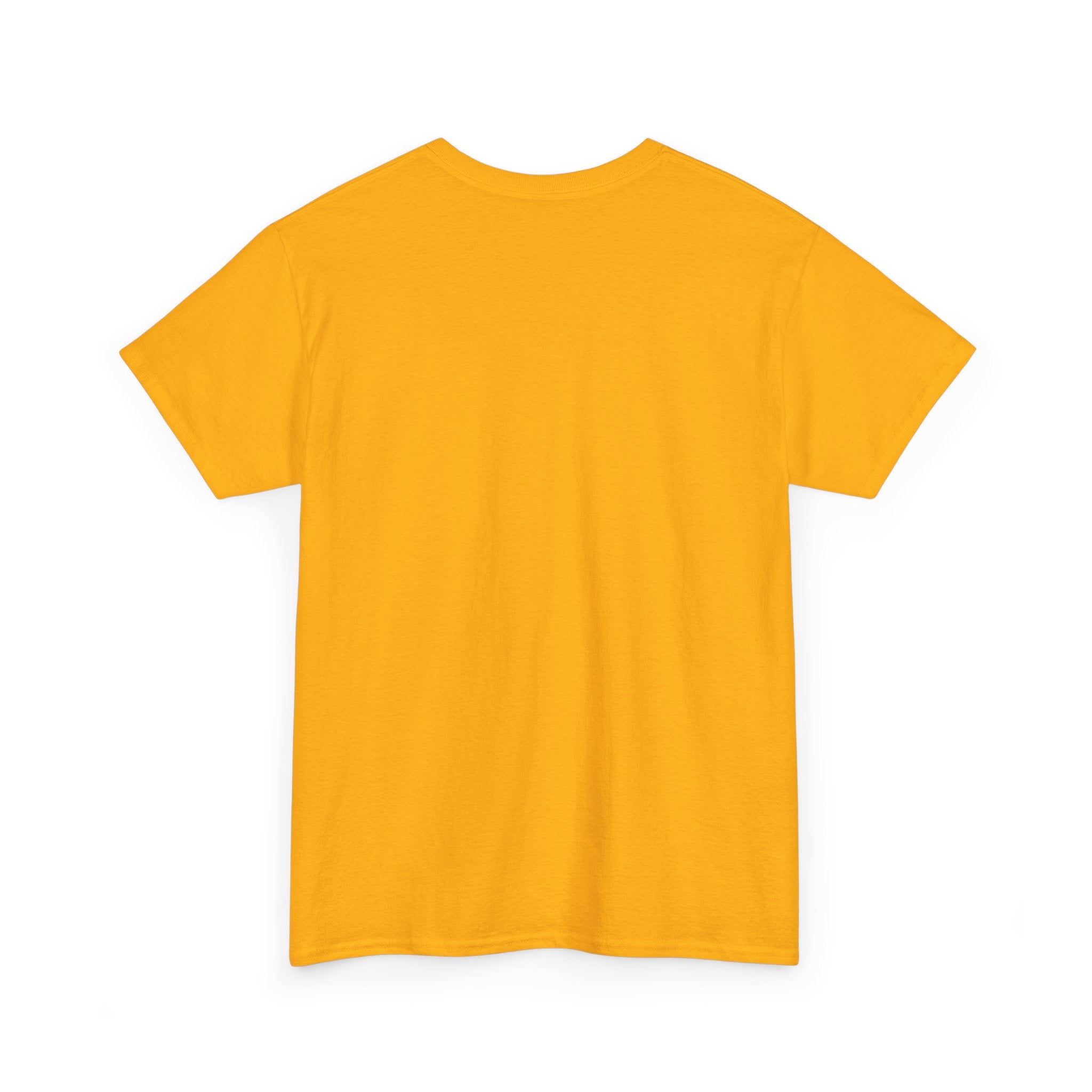 Yellow Classic Cotton Tee — Bright Casual Everyday T‑Shirt