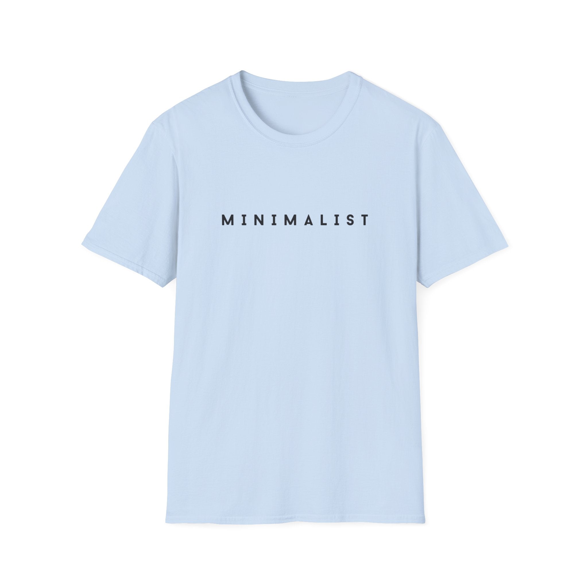 Minimalist Tee — 'MINIMALIST' Simple Typography Shirt