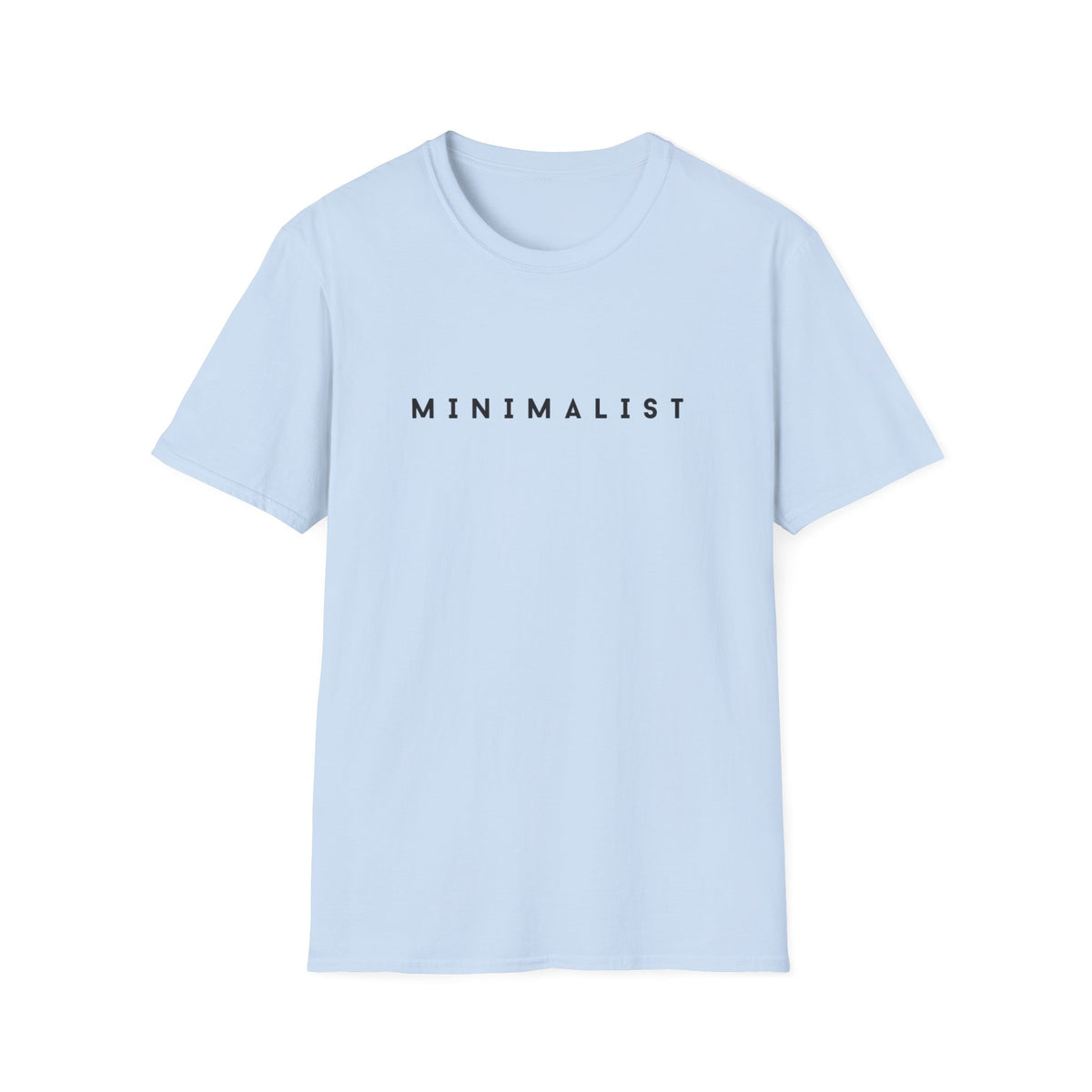 Minimalist Tee — 'MINIMALIST' Simple Typography Shirt