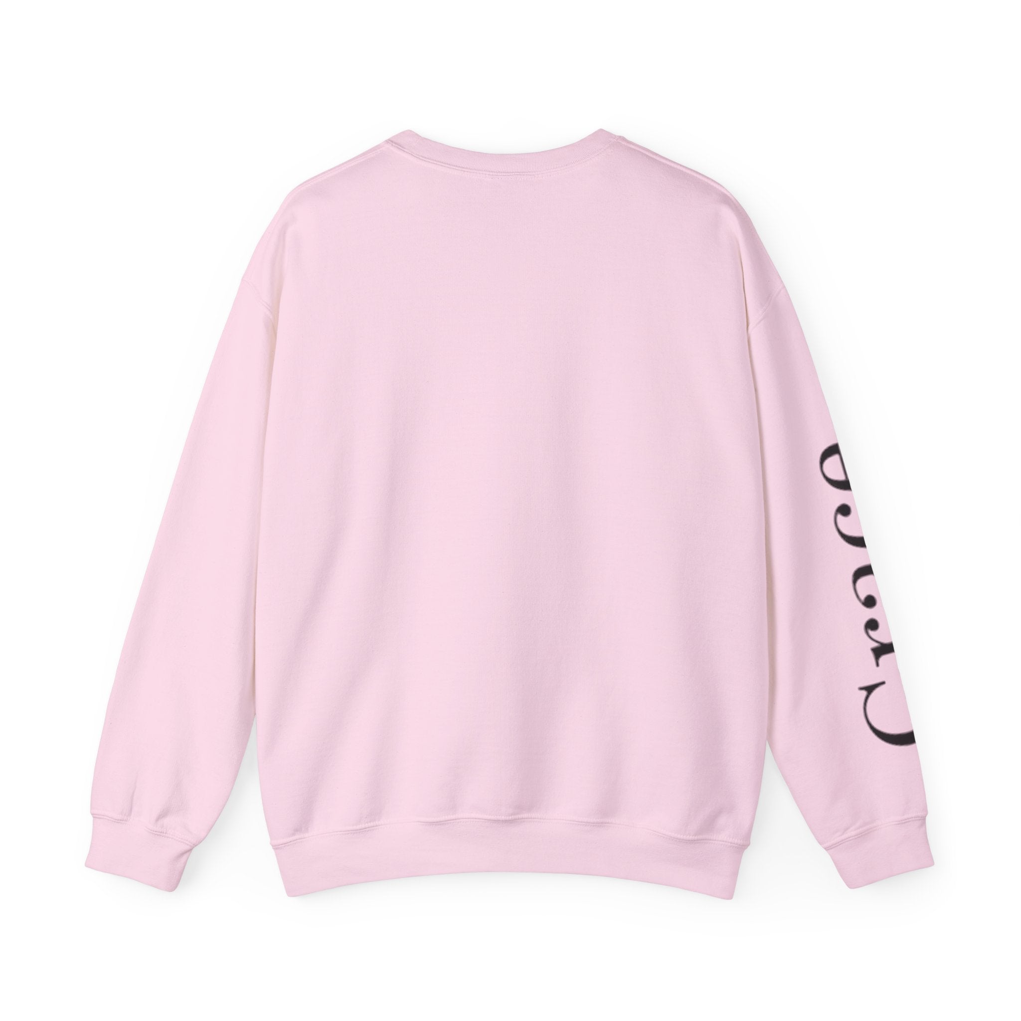 Typographic Sleeve Crewneck Sweatshirt