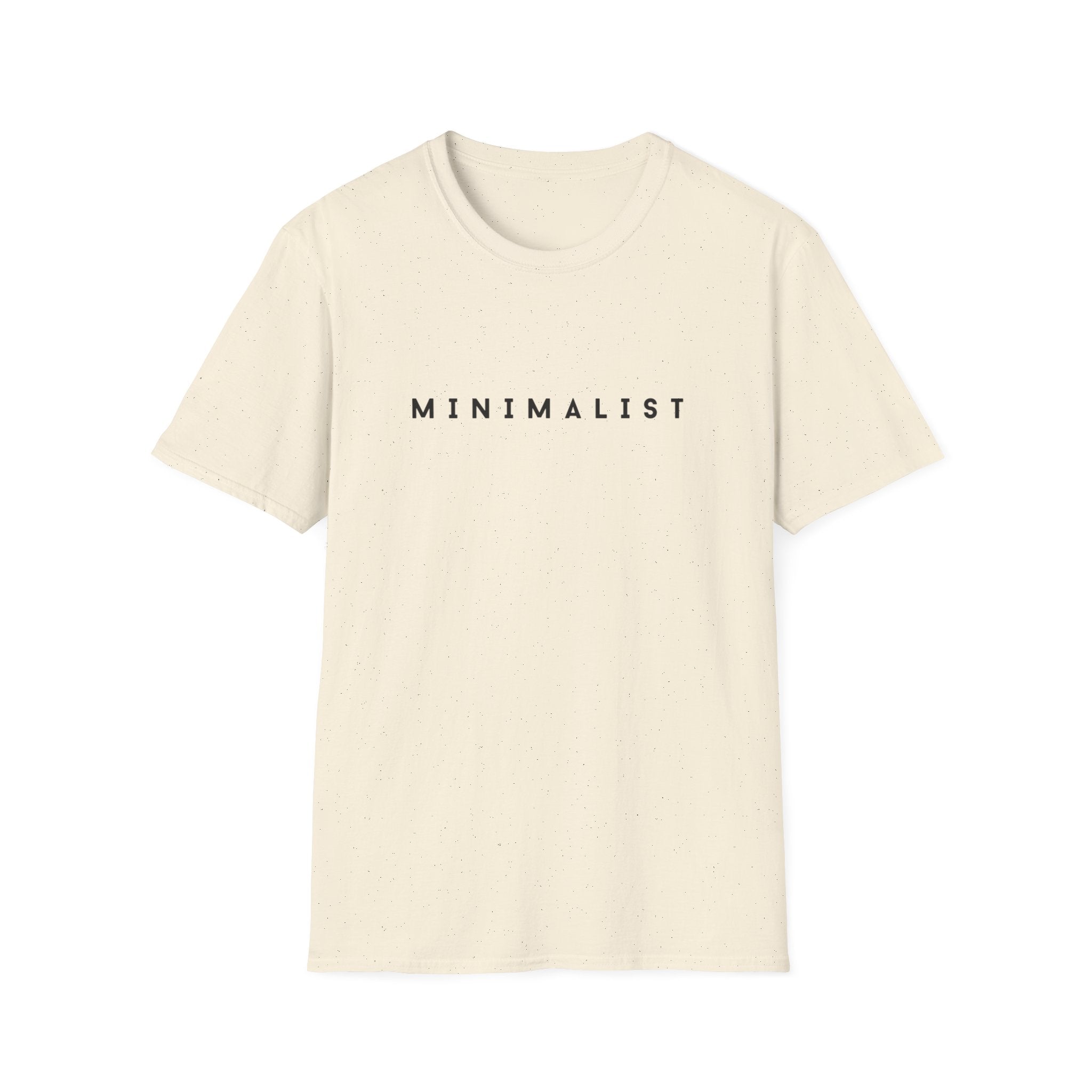 Minimalist Tee — 'MINIMALIST' Simple Typography Shirt