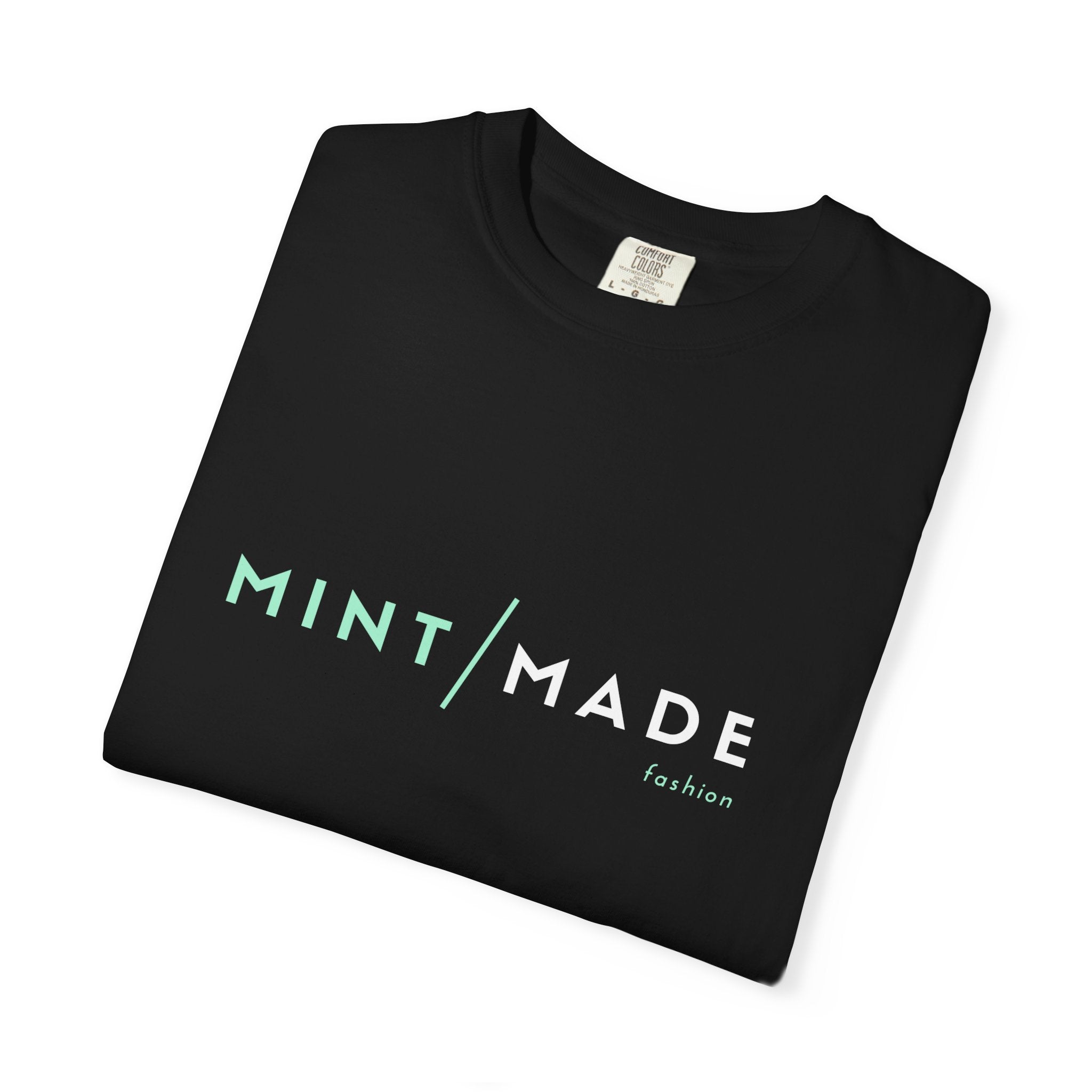 Mint Made Logo T-Shirt — Garment-Dyed Casual Tee