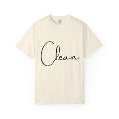 Clean Script T-Shirt — Minimalist Handwritten Graphic Tee