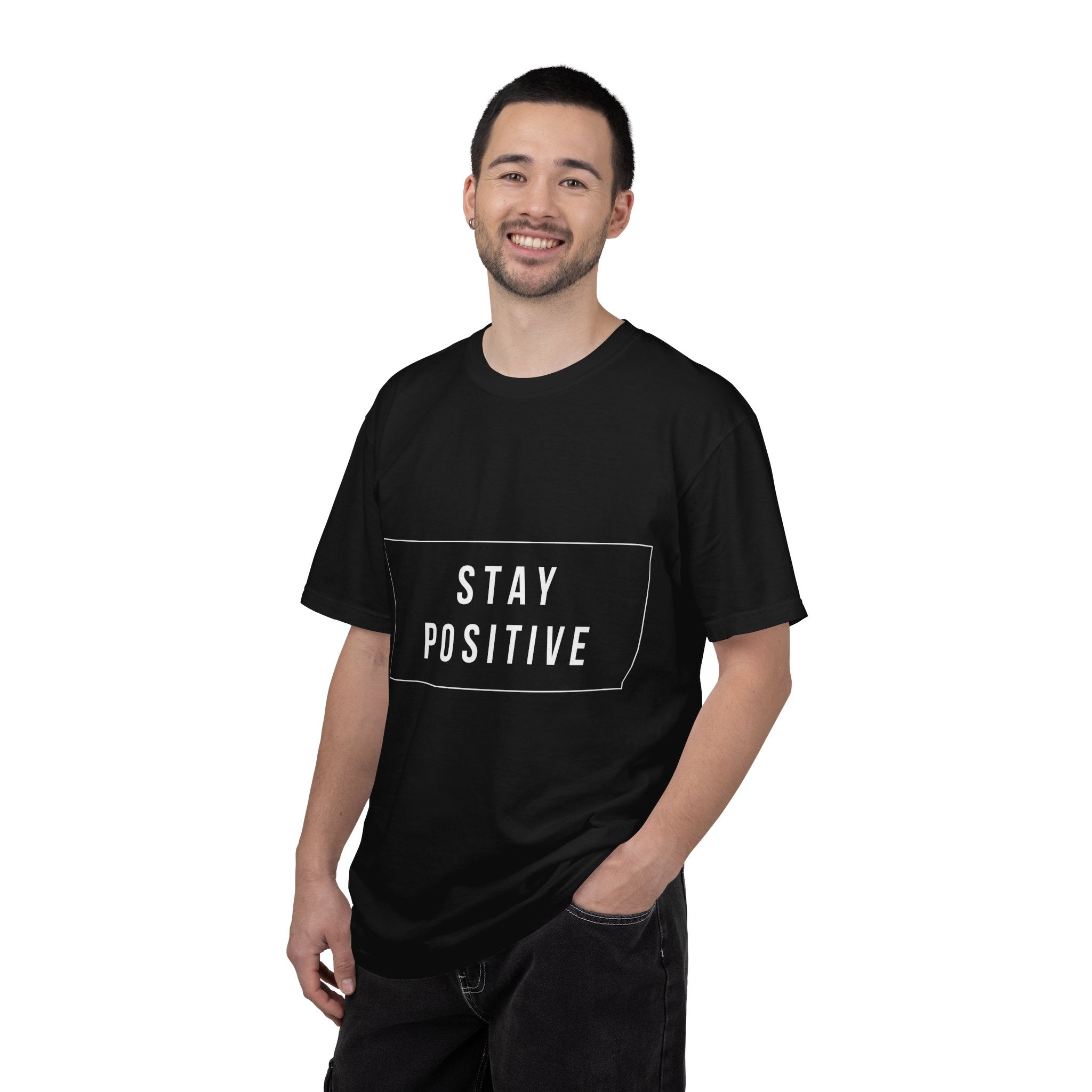 Stay Positive T-Shirt — Inspirational Graphic Tee