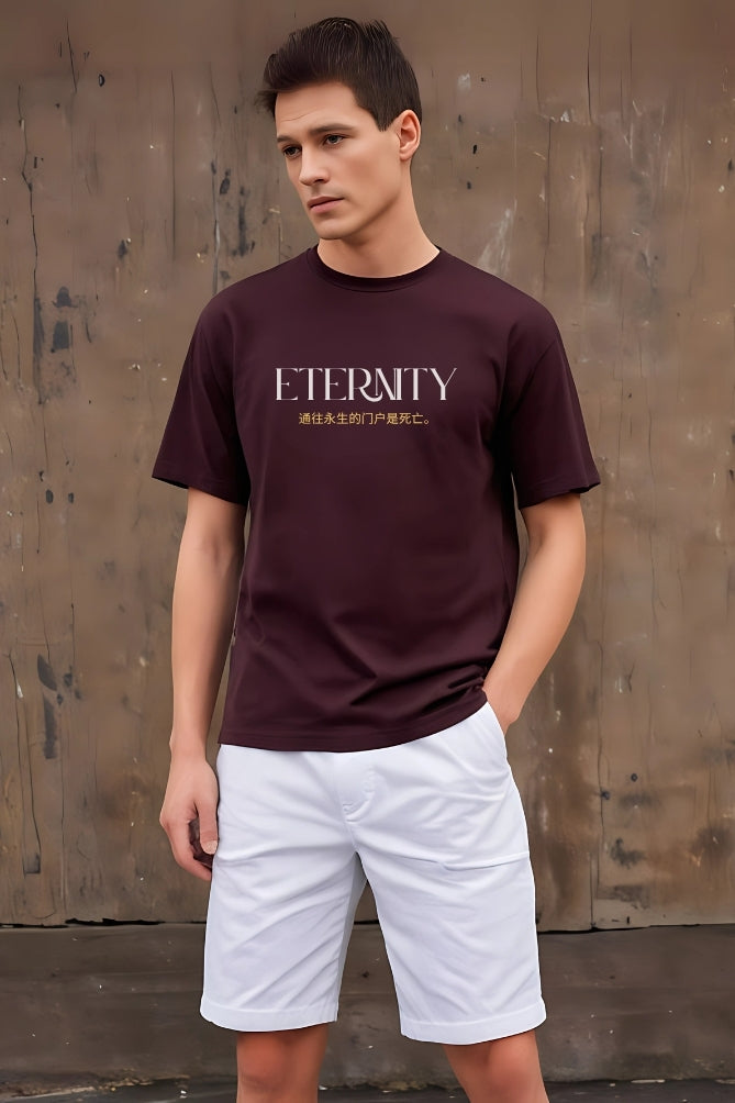 brown tshirt