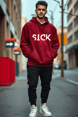 Men's Sick Graphics Hooded Sweatshirt