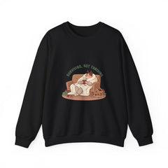 Surviving Not Thriving sweatshirt | Holiday Burnout, festive but tired