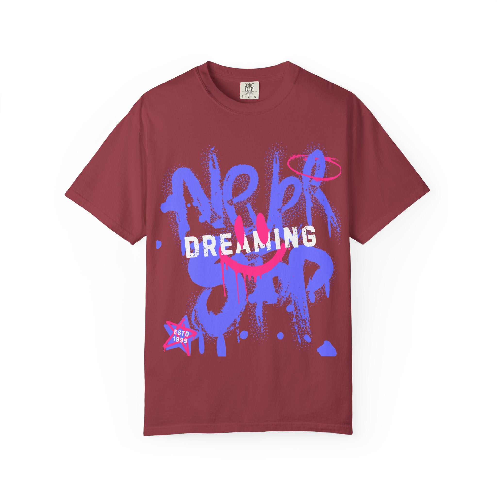 Graffiti Smile T-Shirt — Urban Streetwear Graphic Tee