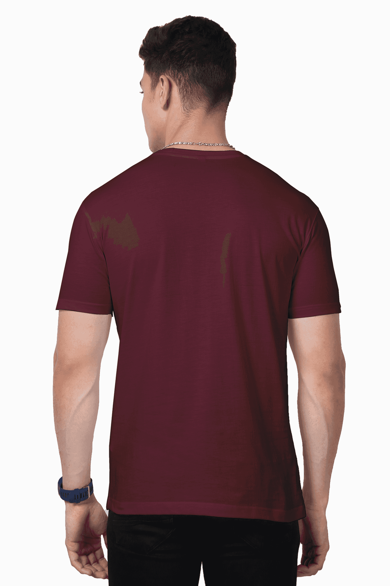Unisex "Beer Time" Maroon Premium Supima T-Shirt