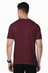 Unisex "Beer Time" Maroon Premium Supima T-Shirt