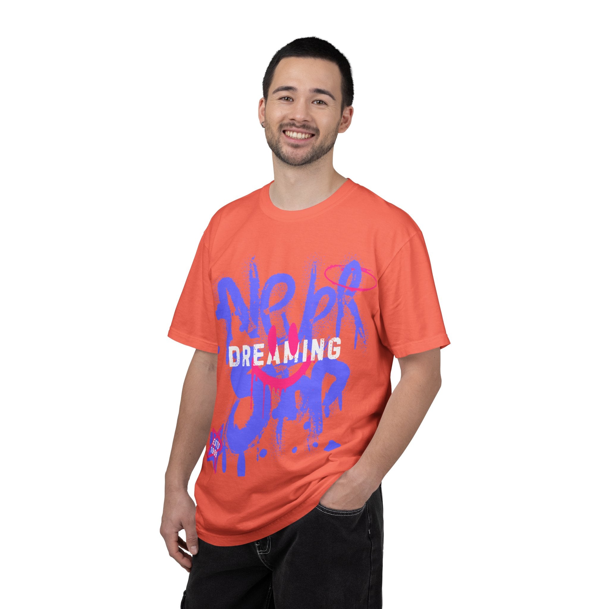 Graffiti Smile T-Shirt — Urban Streetwear Graphic Tee