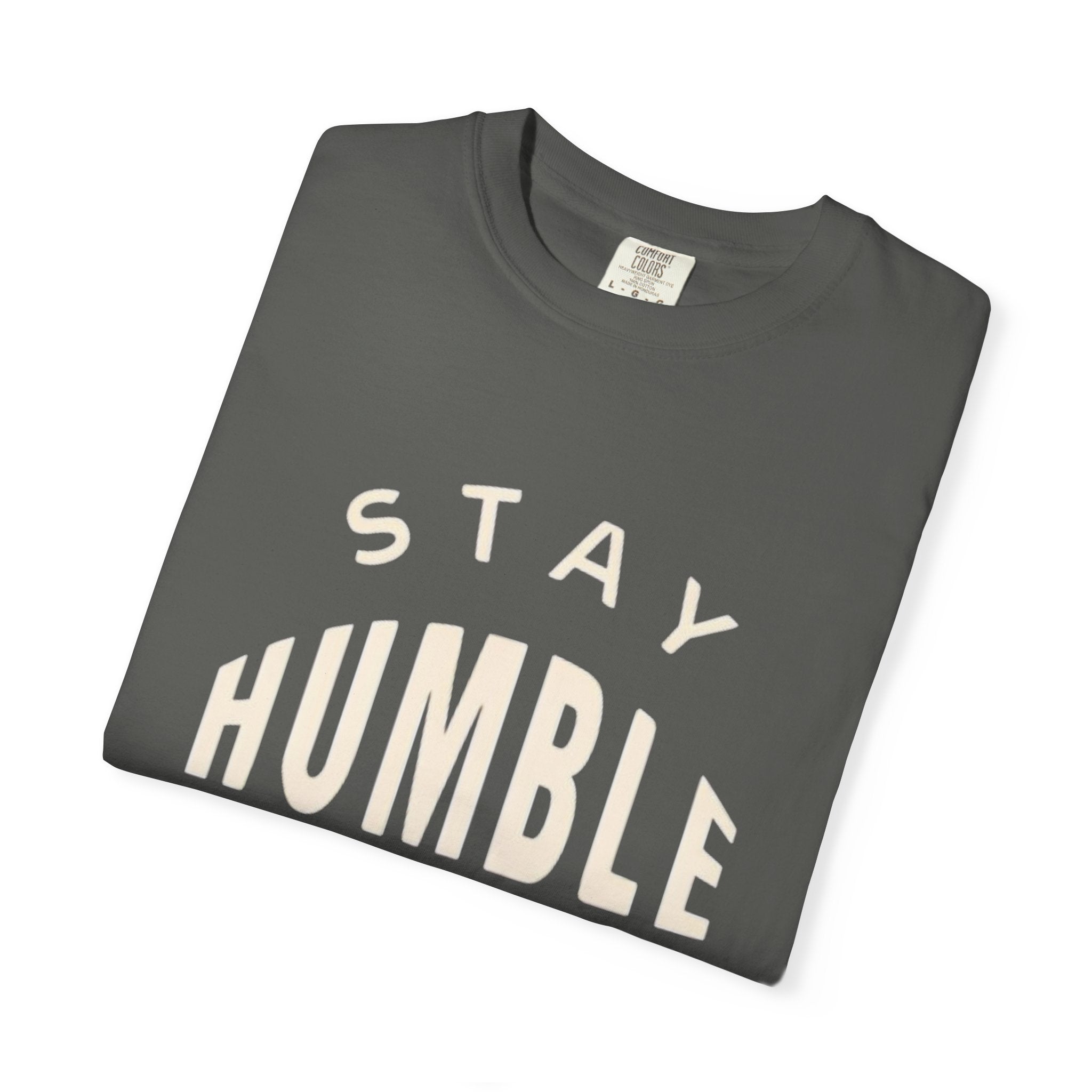 Humble Hustle T-Shirt — "Stay Humble Hustle Hard" Motivational Tee
