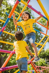 Boys New Yellow Round Neck Half Sleeve Dosti T-shirt