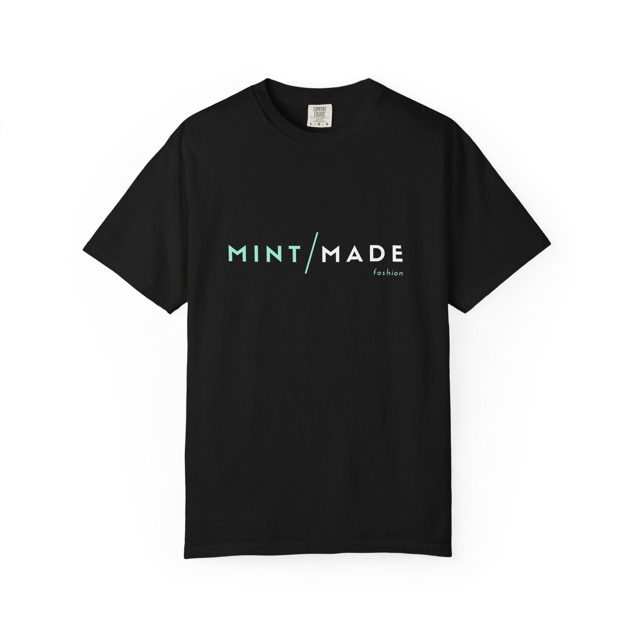 Mint Made Logo T-Shirt — Garment-Dyed Casual Tee