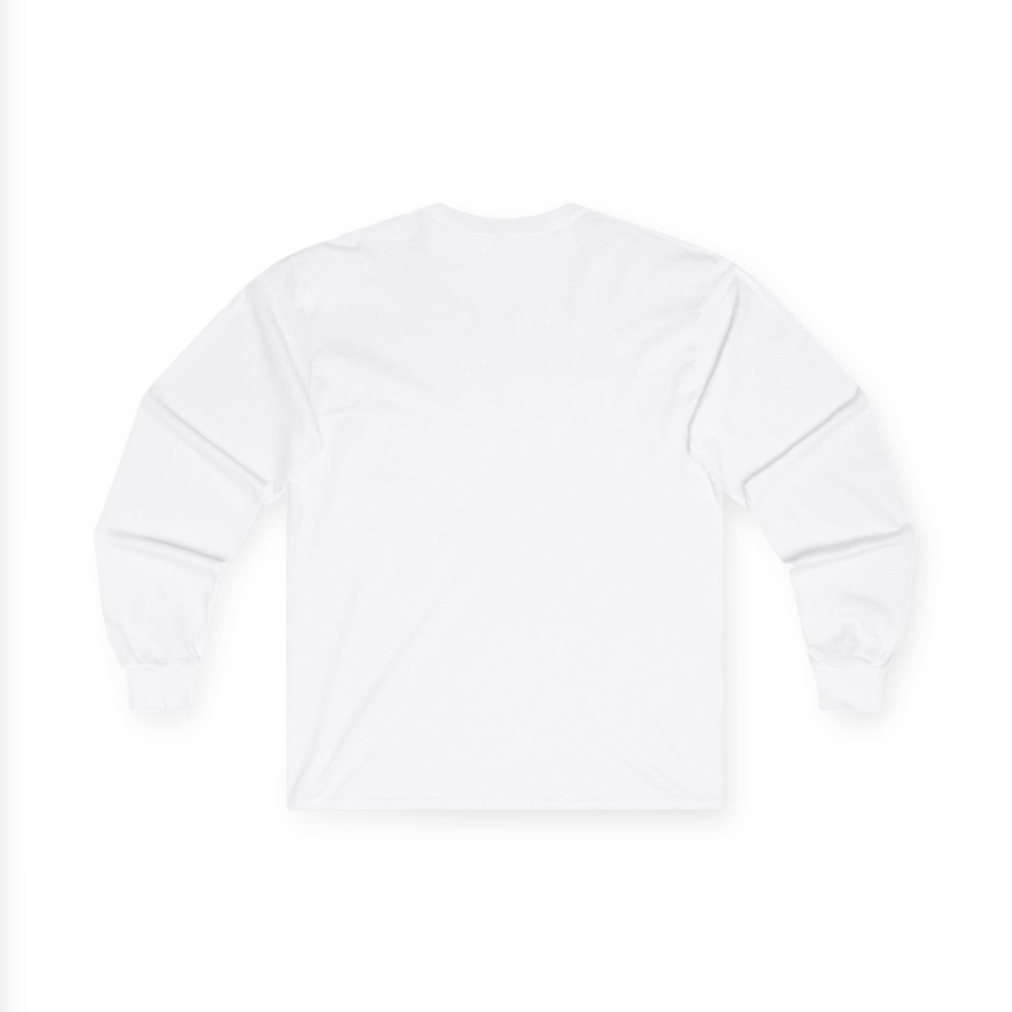 Wholeness Long Sleeve Tee — Minimal Inspirational Graphic Shirt ("WHOLENESS EST 1985")