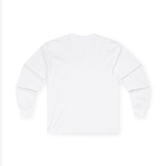 Wholeness Long Sleeve Tee — Minimal Inspirational Graphic Shirt ("WHOLENESS EST 1985")
