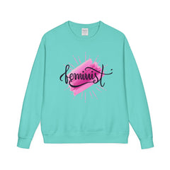 Feminist Watercolor Crewneck Sweatshirt