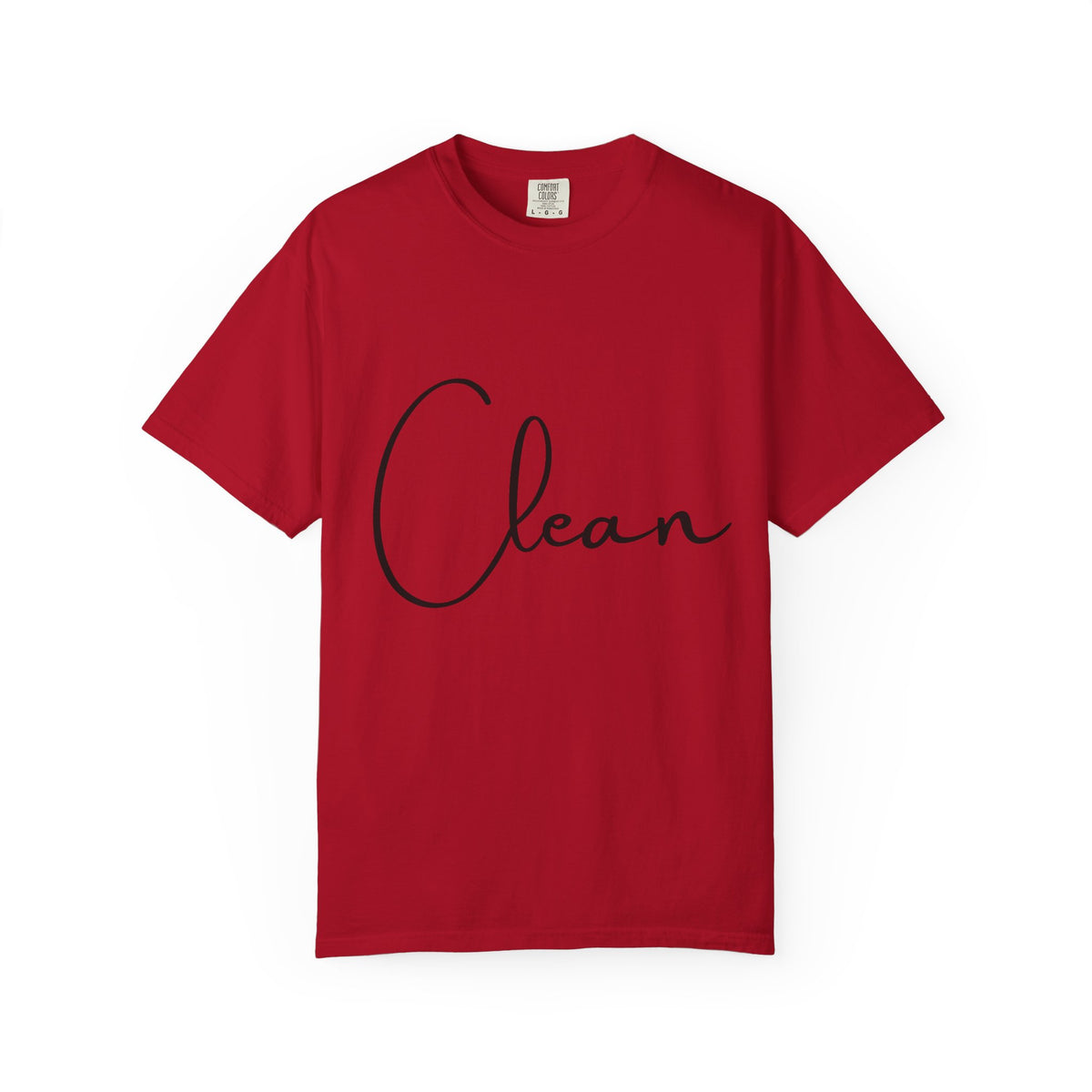 Clean Script T-Shirt — Minimalist Handwritten Graphic Tee