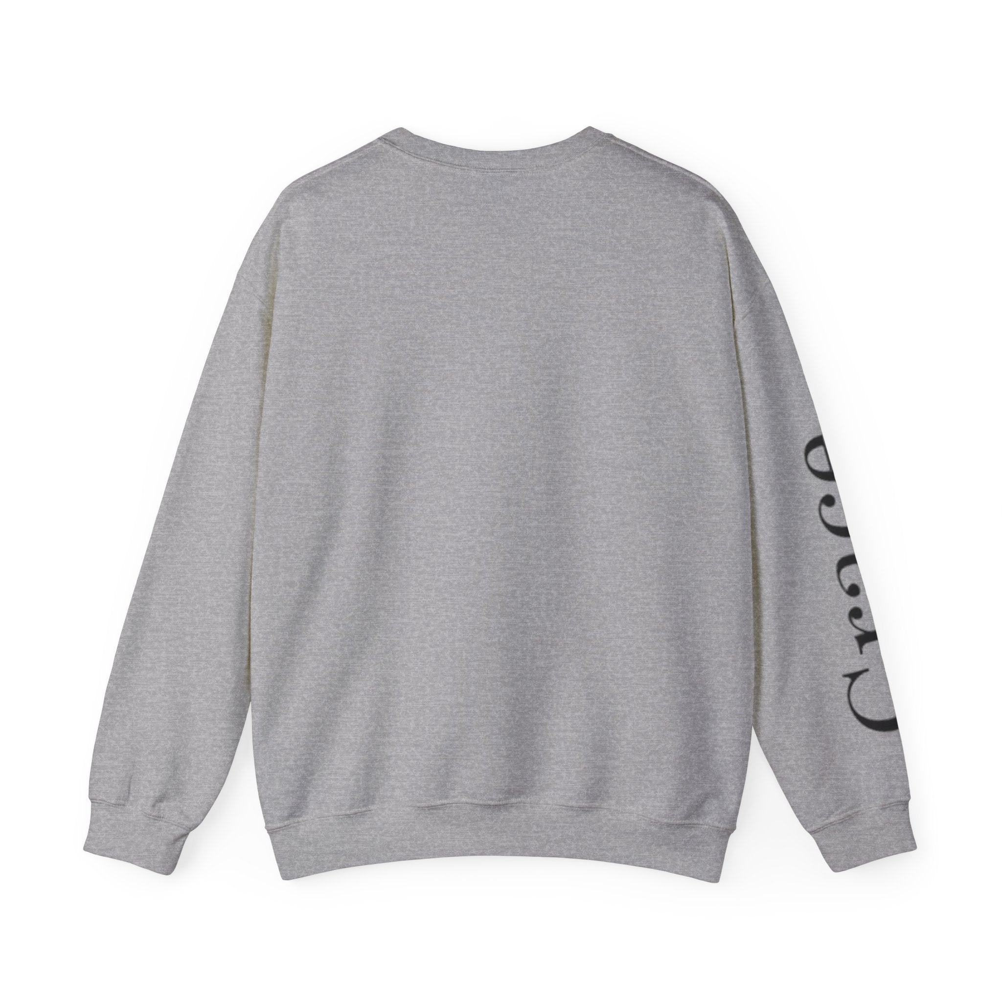 Typographic Sleeve Crewneck Sweatshirt
