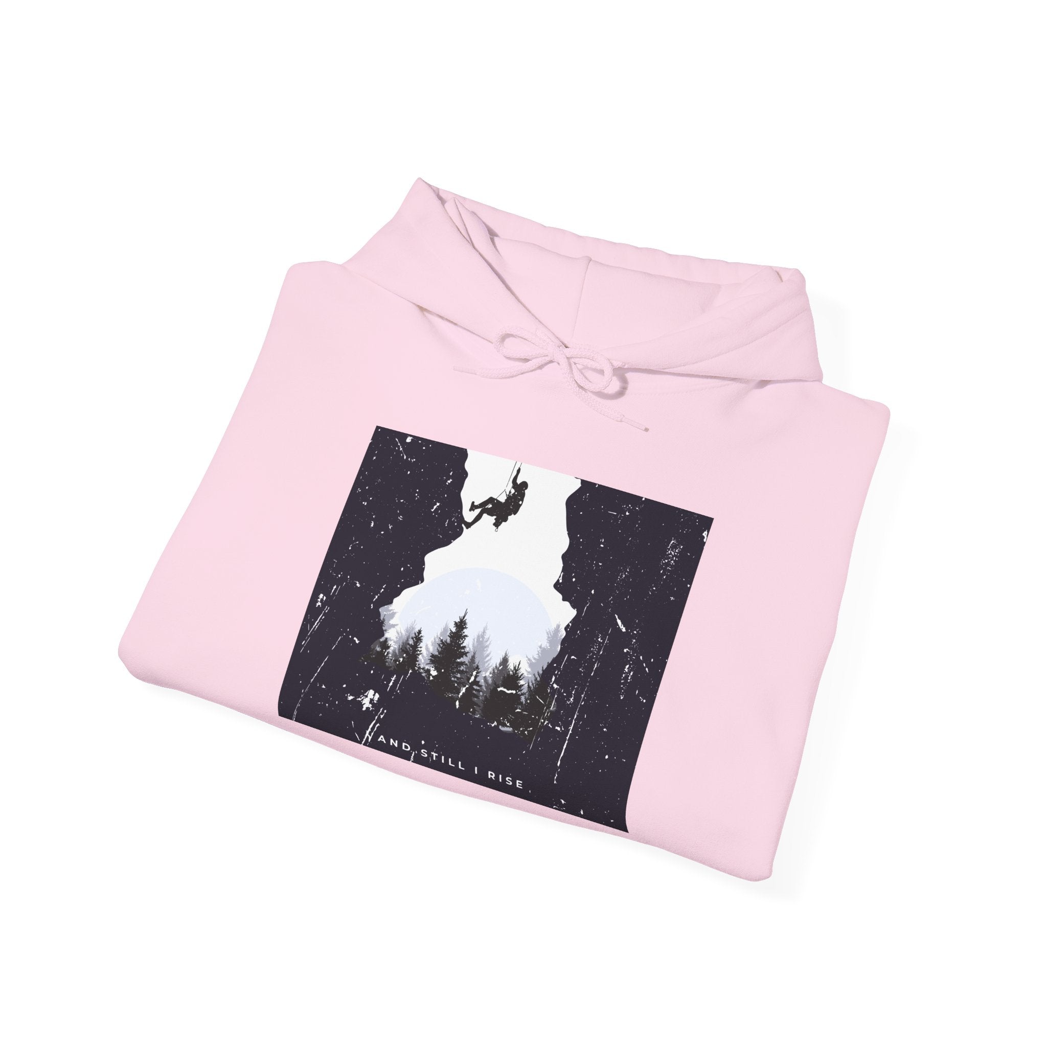 Forest Silhouette Hoodie — 'Come Follow Me' Outdoor Adventure Sweatshirt