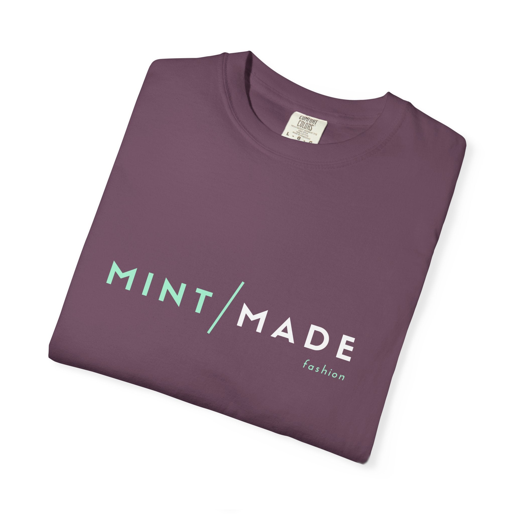 Mint Made Logo T-Shirt — Garment-Dyed Casual Tee