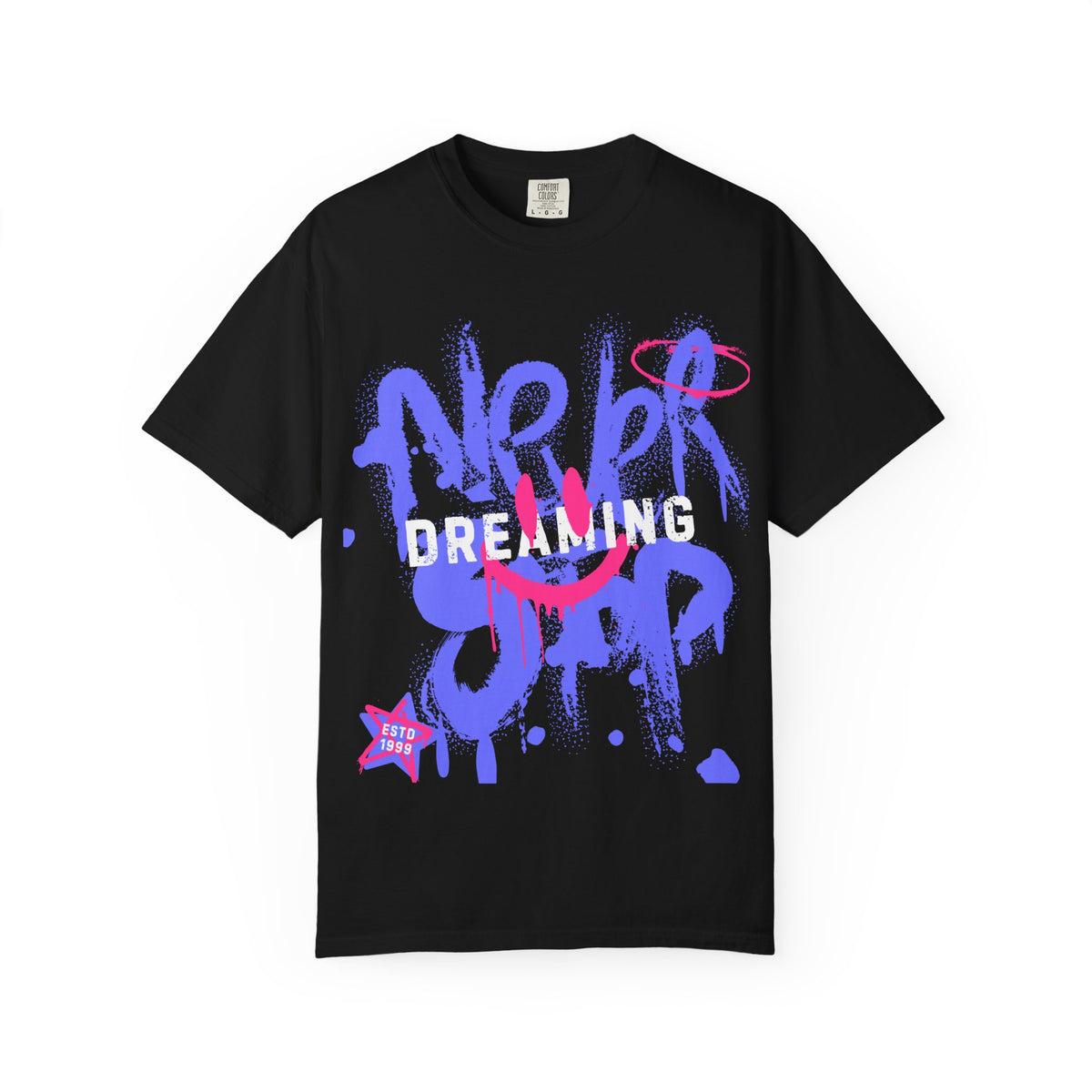 Graffiti Smile T-Shirt — Urban Streetwear Graphic Tee