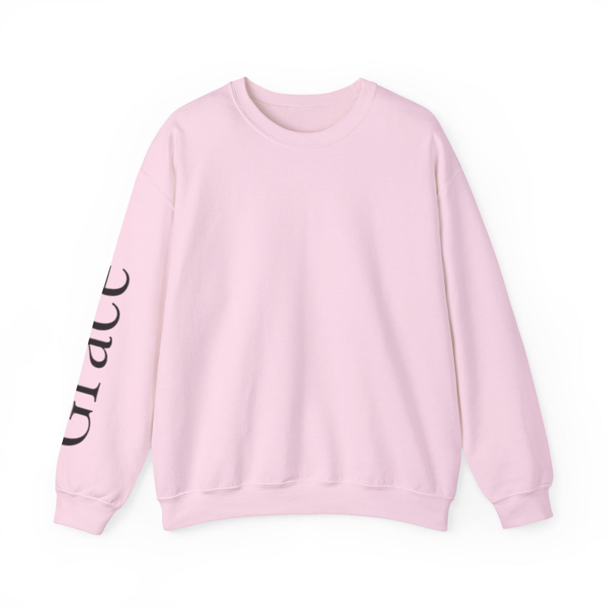 Typographic Sleeve Crewneck Sweatshirt