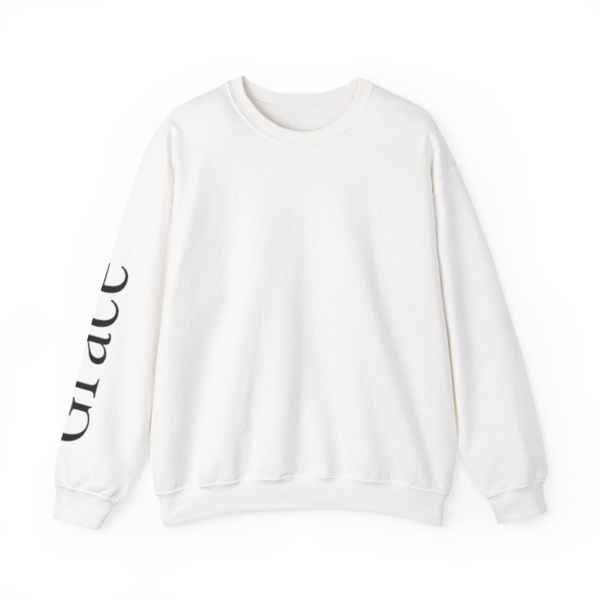 Typographic Sleeve Crewneck Sweatshirt