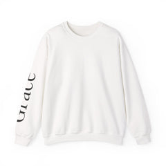 Typographic Sleeve Crewneck Sweatshirt