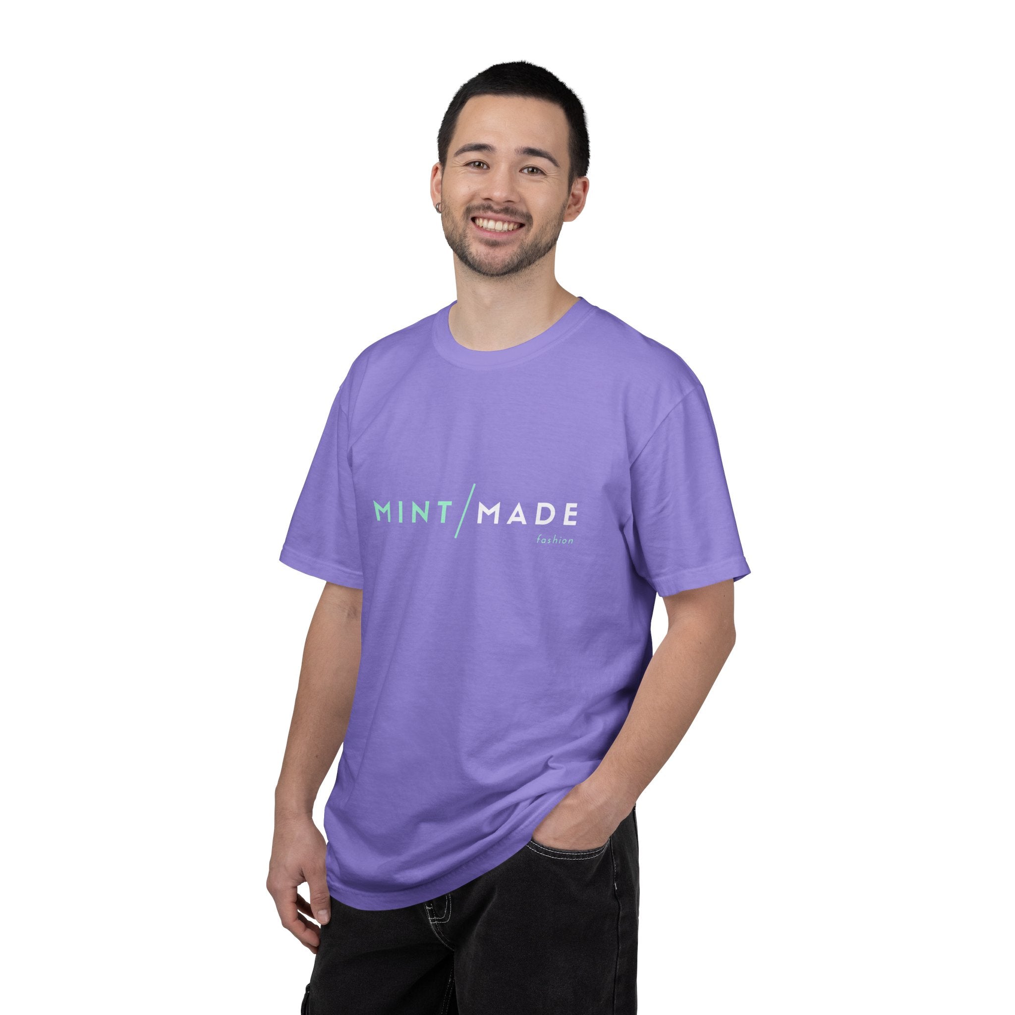 Mint Made Logo T-Shirt — Garment-Dyed Casual Tee