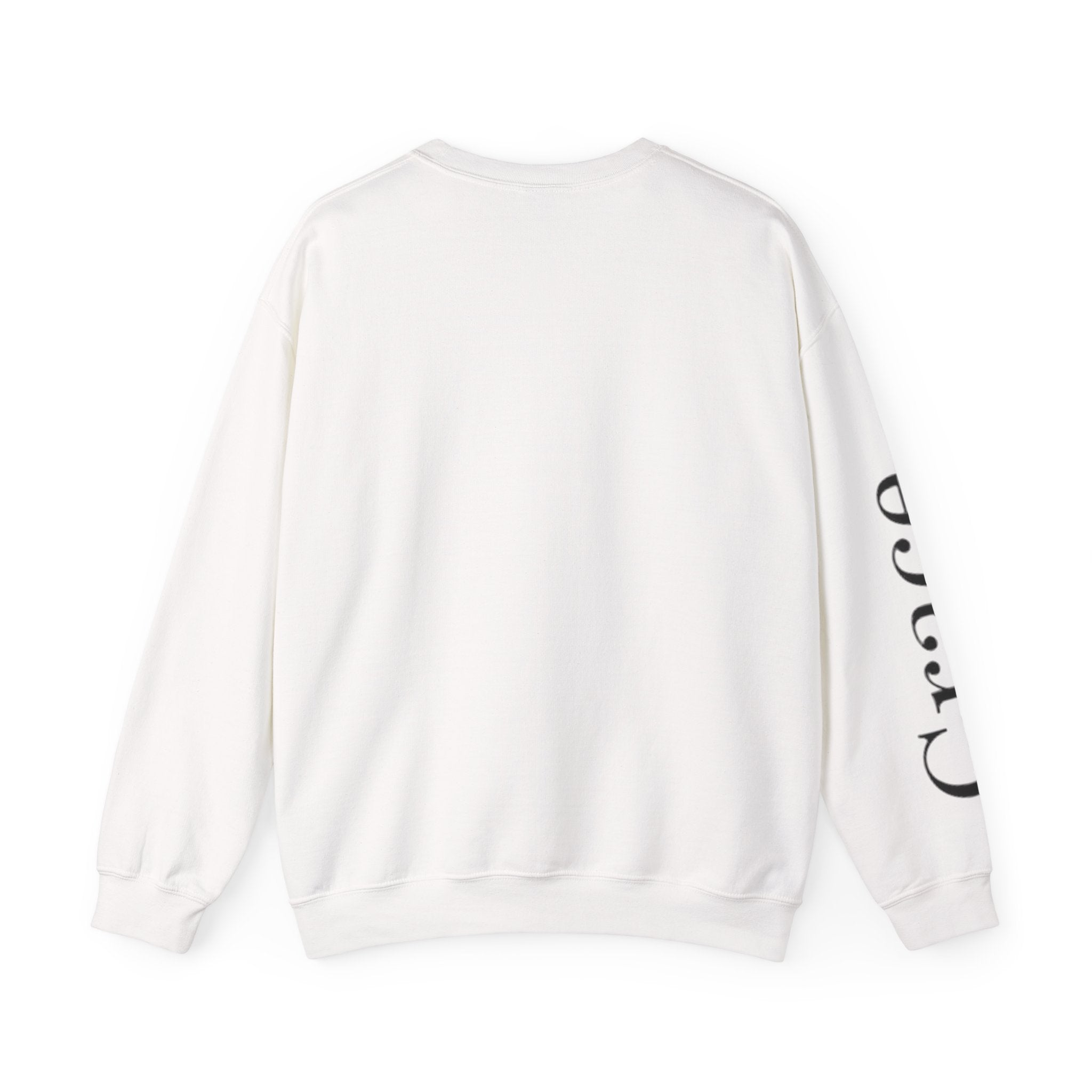 Typographic Sleeve Crewneck Sweatshirt