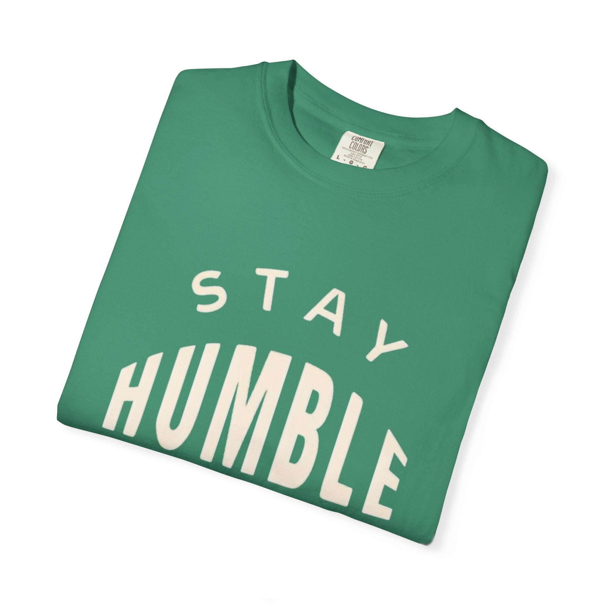 Humble Hustle T-Shirt — "Stay Humble Hustle Hard" Motivational Tee