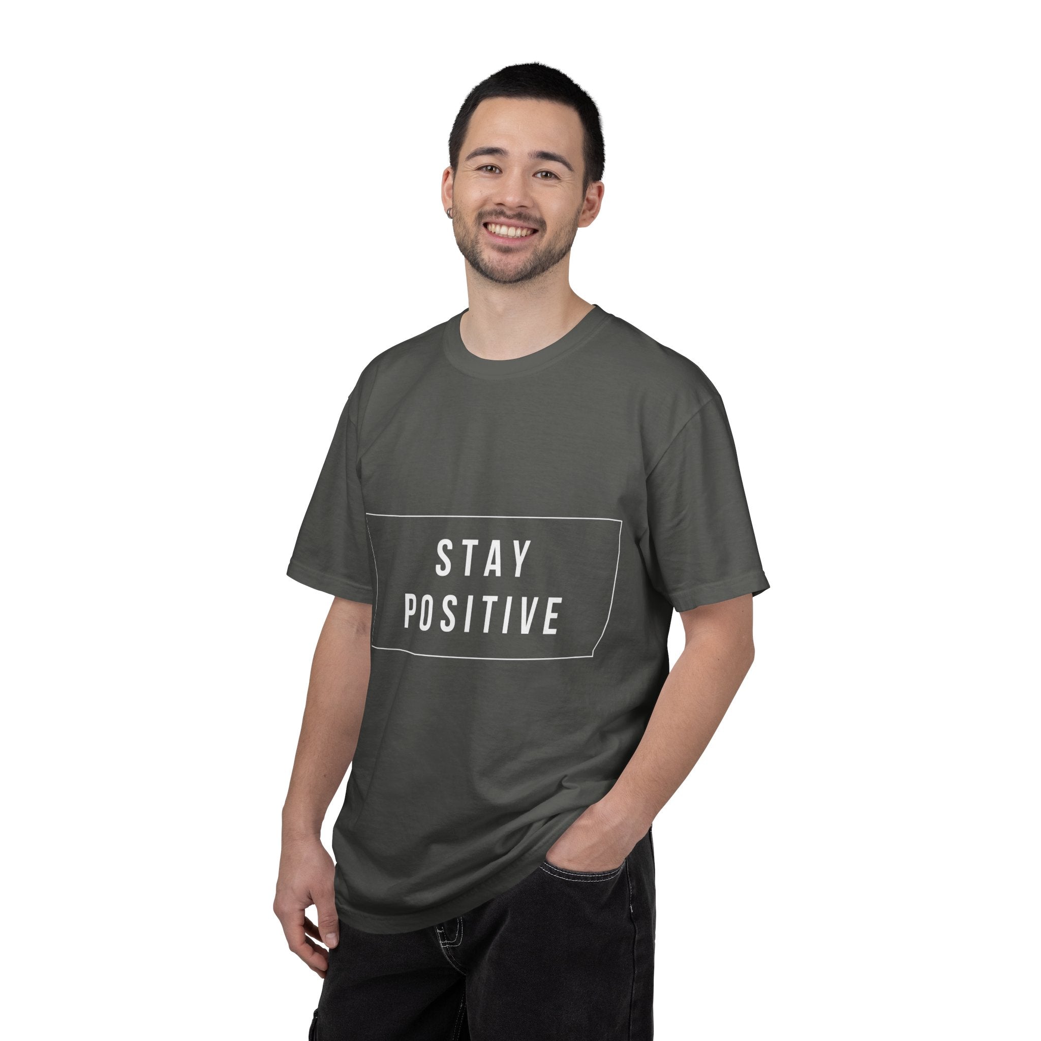 Stay Positive T-Shirt — Inspirational Graphic Tee