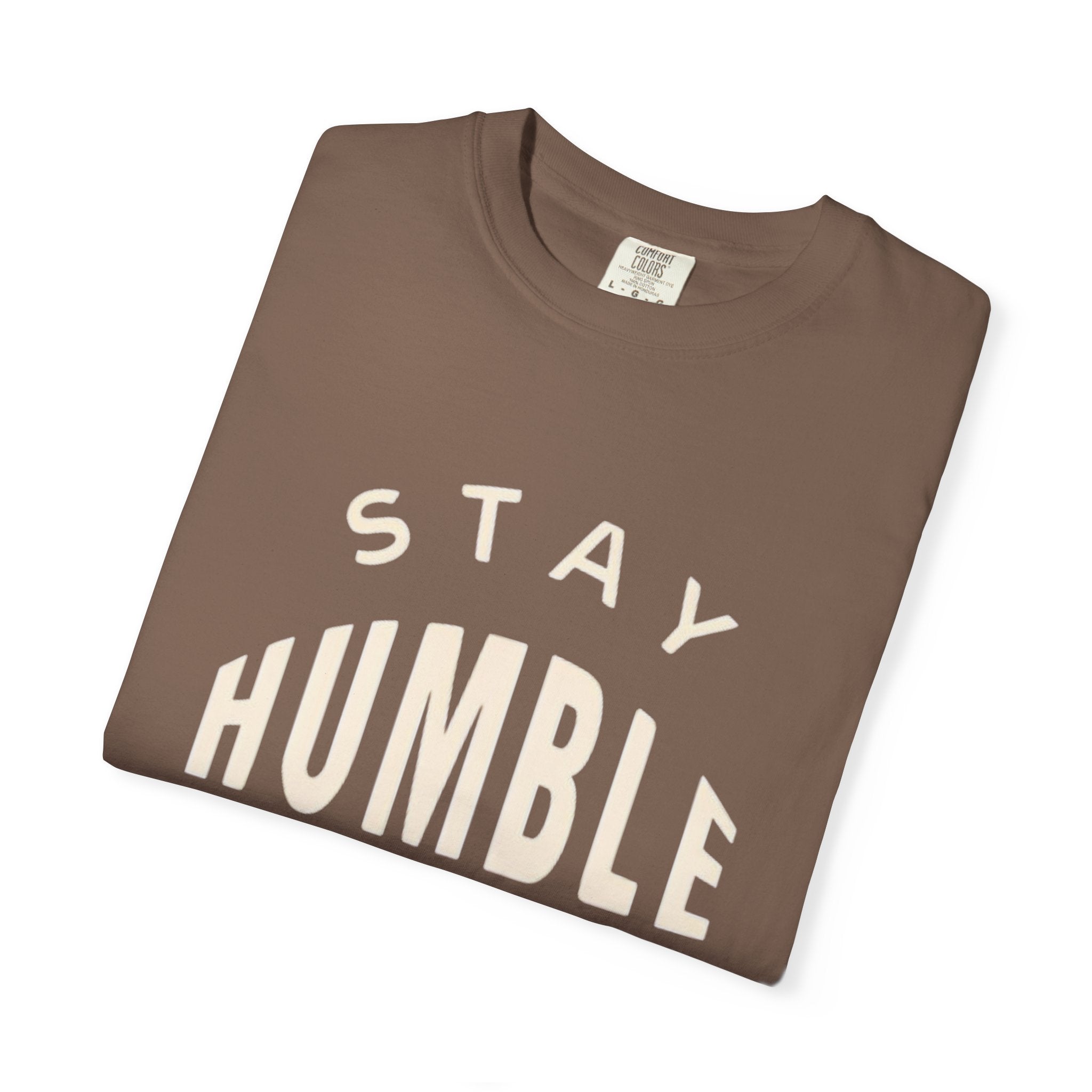 Humble Hustle T-Shirt — "Stay Humble Hustle Hard" Motivational Tee