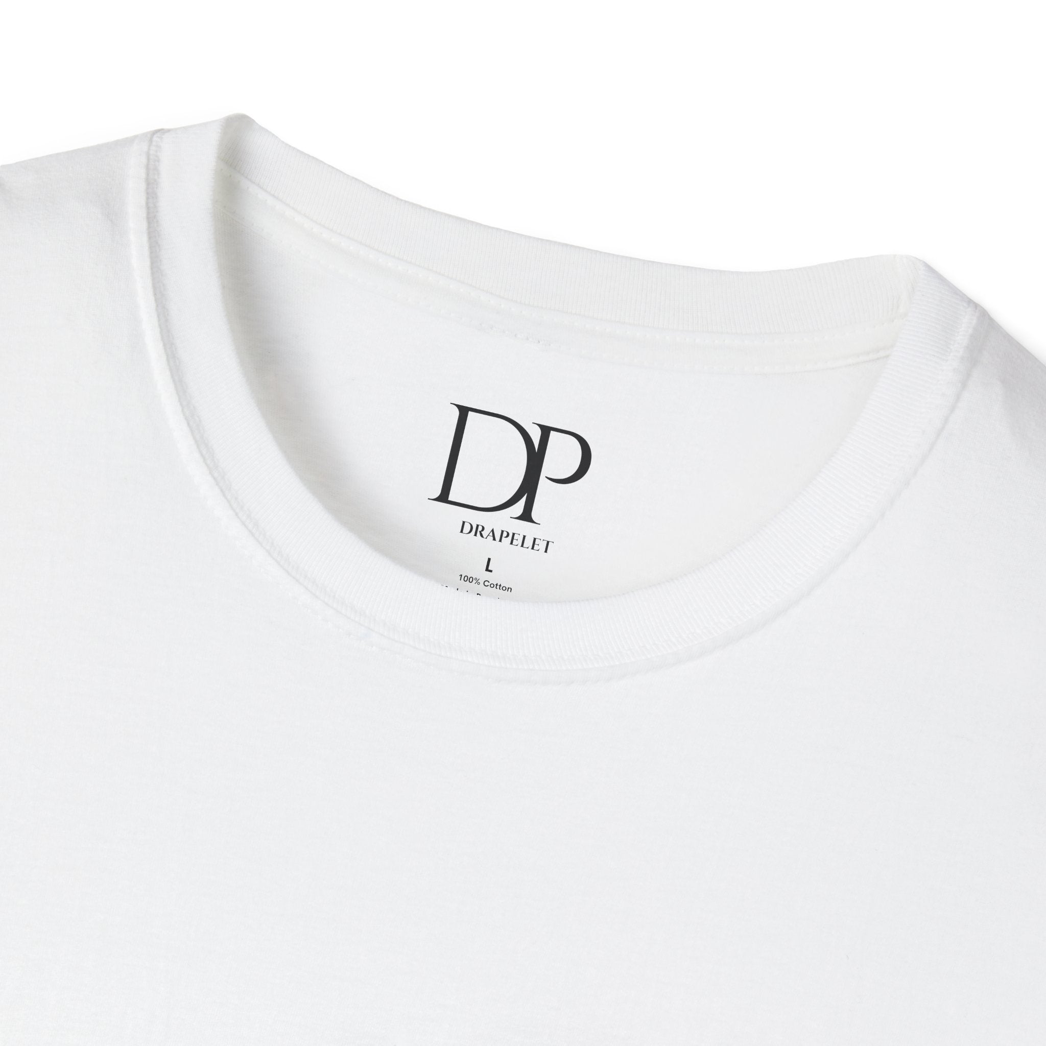 DP Drapelet Logo T-Shirt — Minimalist Monogram Tee