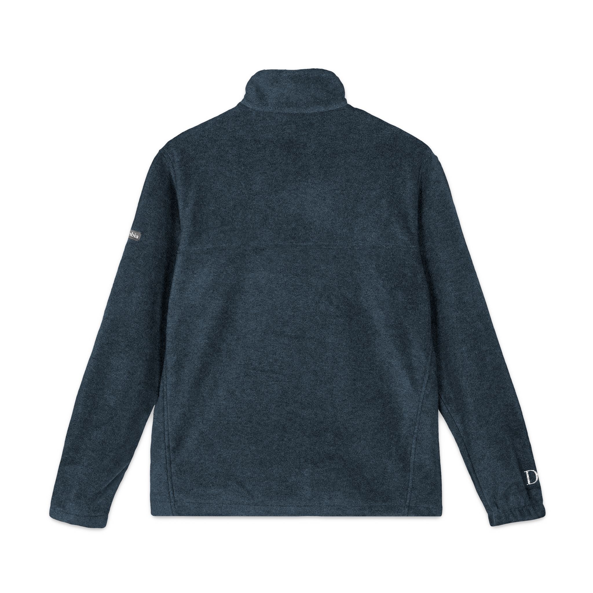 Embroidered Fleece Jacket – Cozy Columbia Zip-Up with LP Logo