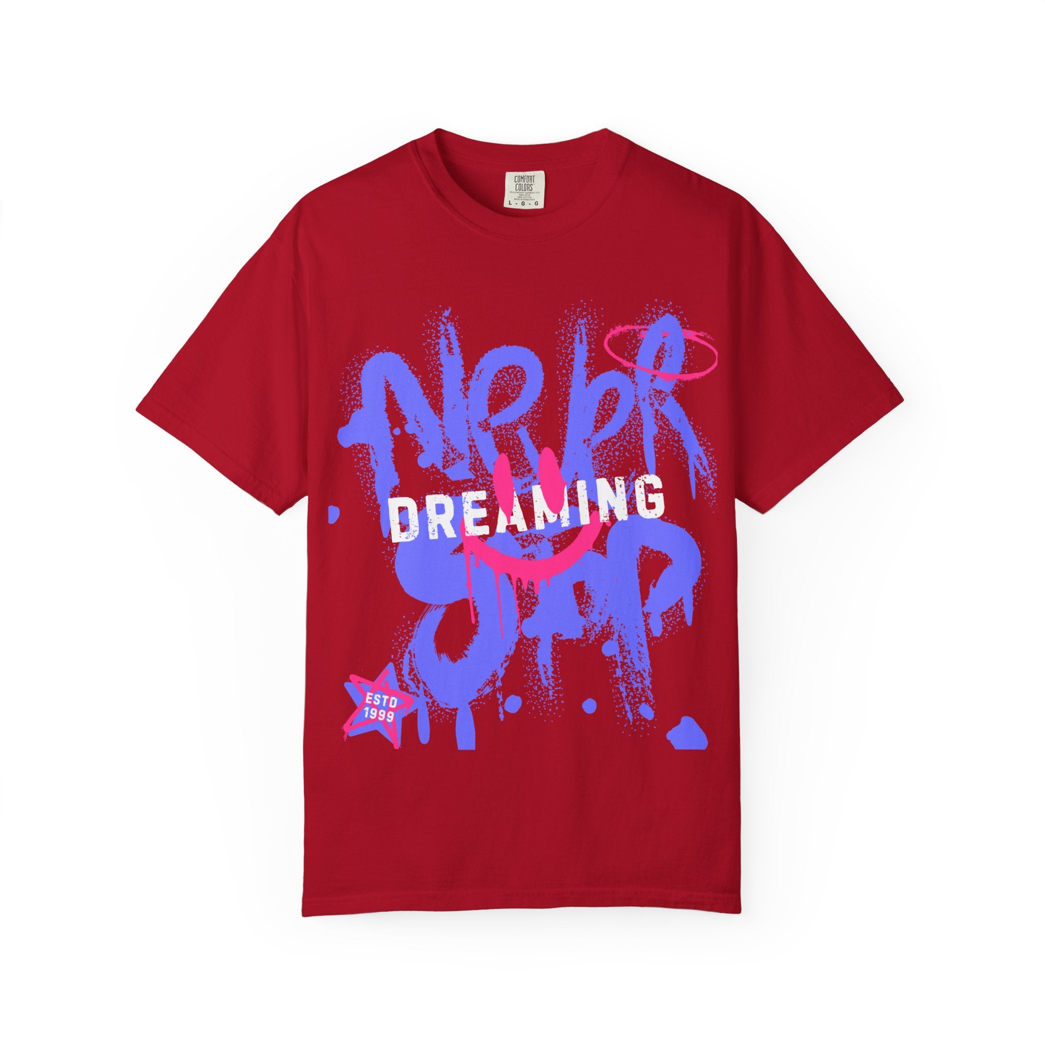 Graffiti Smile T-Shirt — Urban Streetwear Graphic Tee