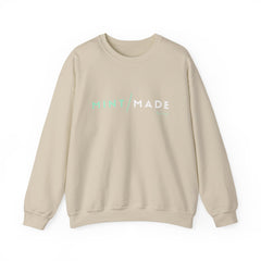 Mint Made Crewneck Sweatshirt — Minimal Logo Cozy Pullover