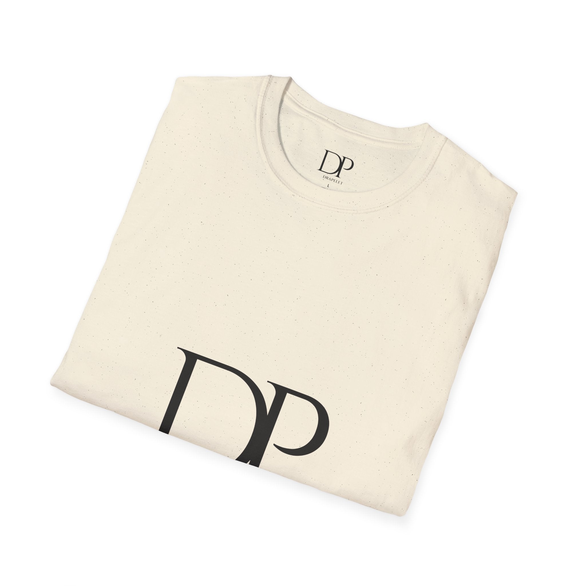 DP Drapelet Logo T-Shirt — Minimalist Monogram Tee