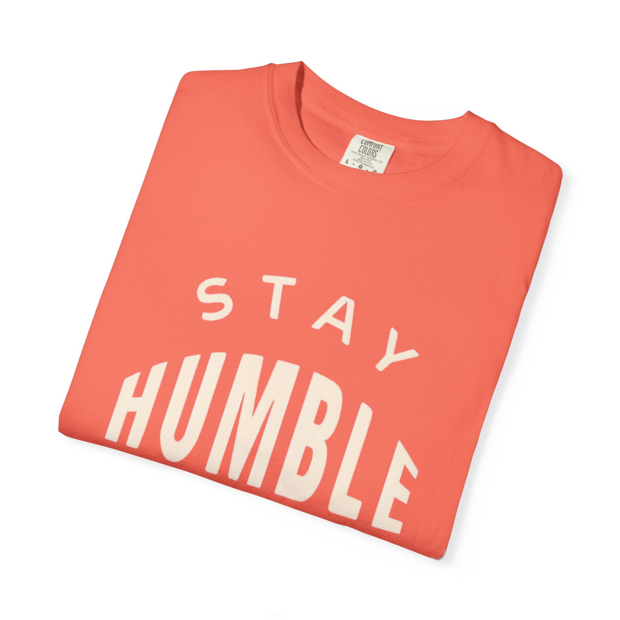 Humble Hustle T-Shirt — "Stay Humble Hustle Hard" Motivational Tee