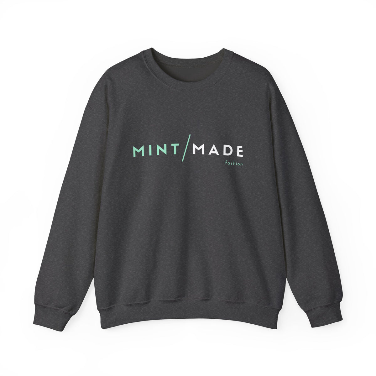 Mint Made Crewneck Sweatshirt — Minimal Logo Cozy Pullover