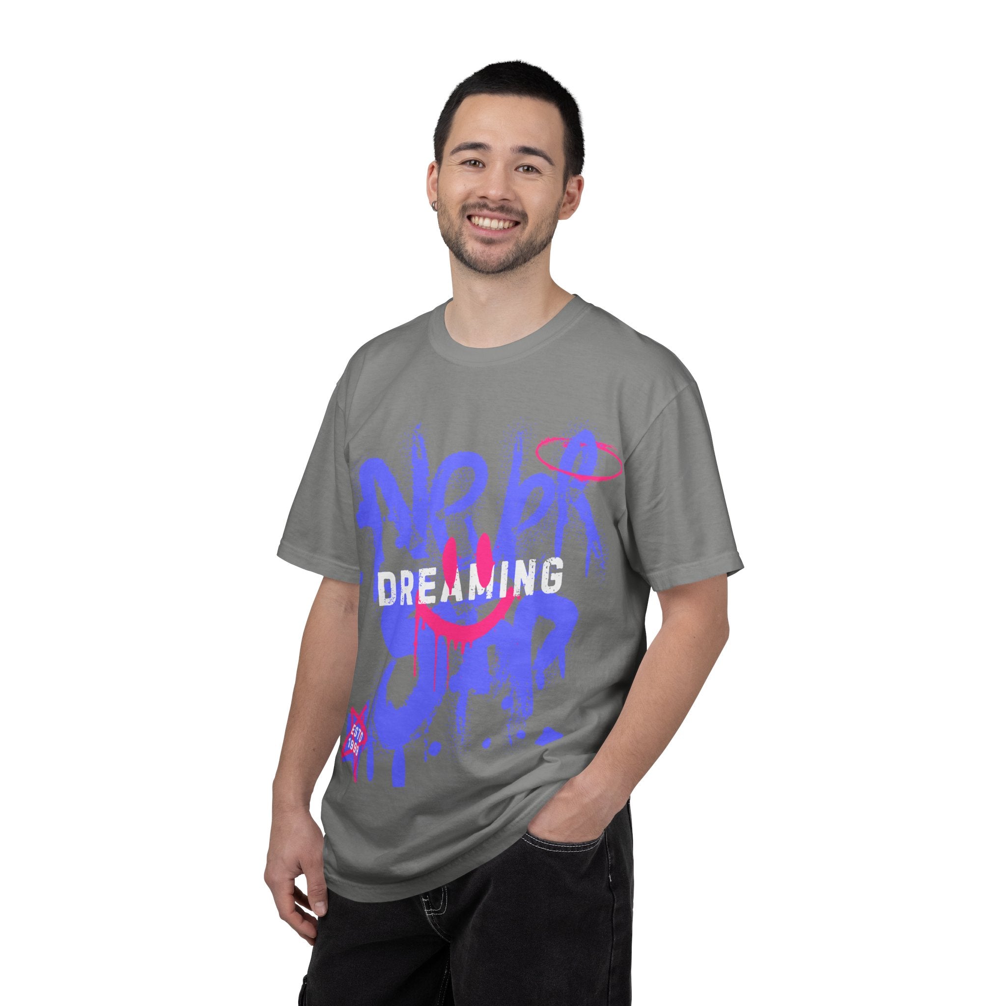 Graffiti Smile T-Shirt — Urban Streetwear Graphic Tee