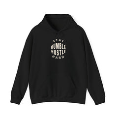 Hoodie — "Stay Humble Hustle Hard" Motivational Pullover