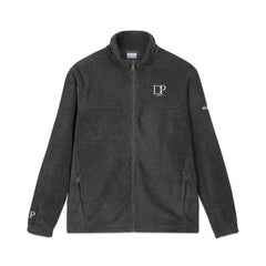 Embroidered Fleece Jacket – Cozy Columbia Zip-Up with LP Logo