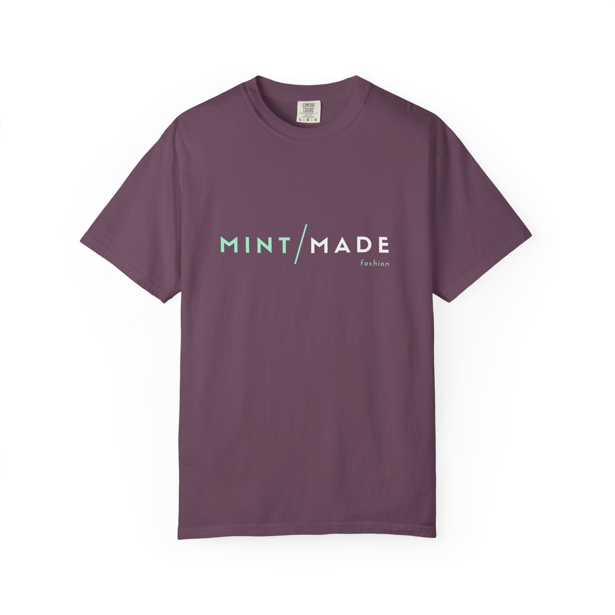 Mint Made Logo T-Shirt — Garment-Dyed Casual Tee