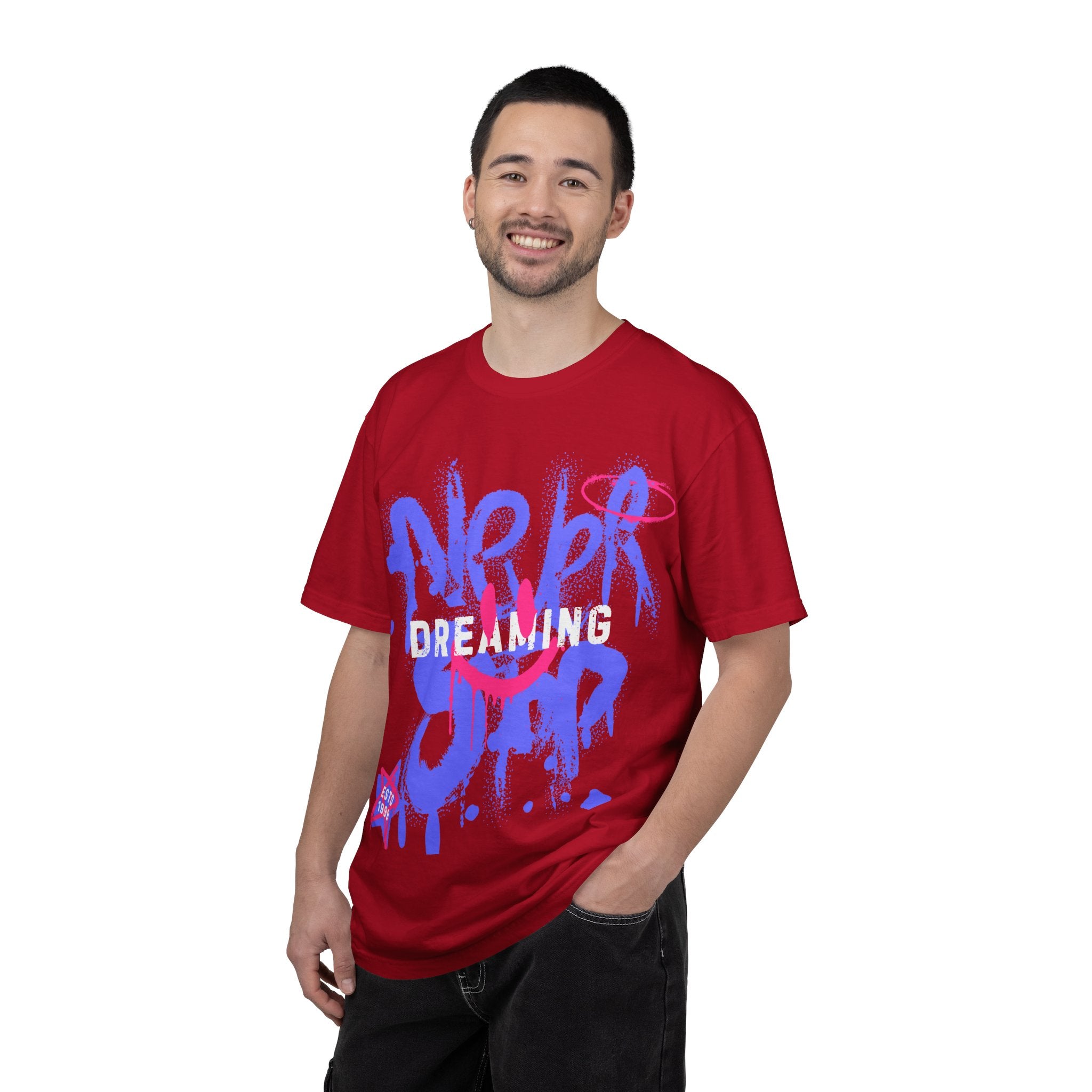 Graffiti Smile T-Shirt — Urban Streetwear Graphic Tee